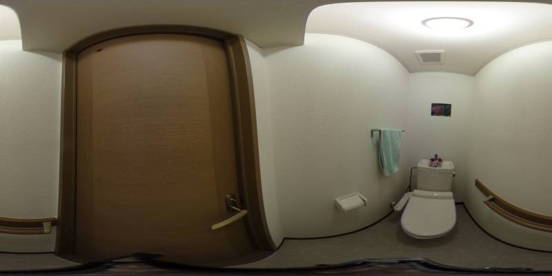 パノラマ画像トイレ