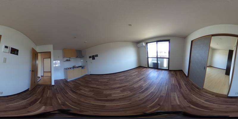 パノラマ画像洋室