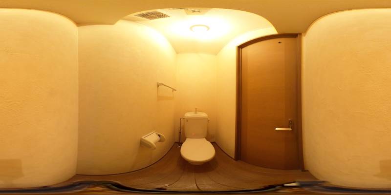 パノラマ画像トイレ