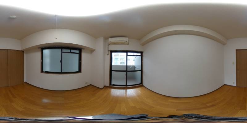 パノラマ画像洋室