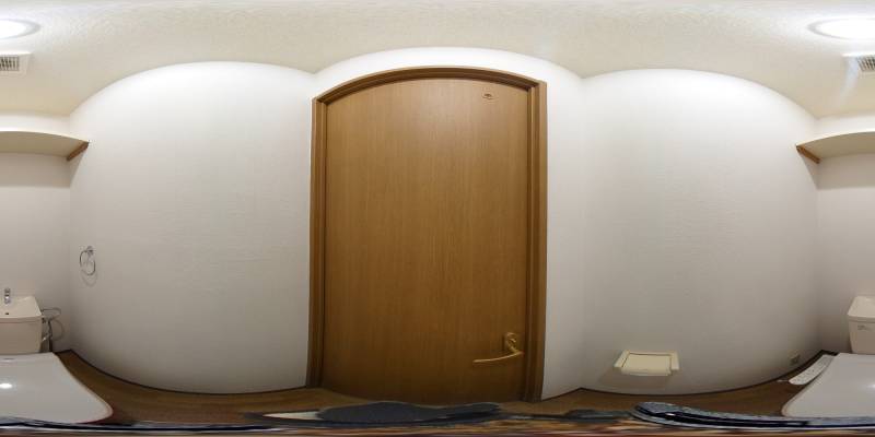 パノラマ画像トイレ