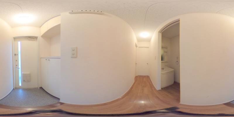 パノラマ画像玄関