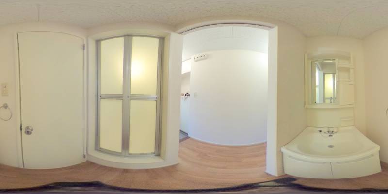 パノラマ画像洗面所