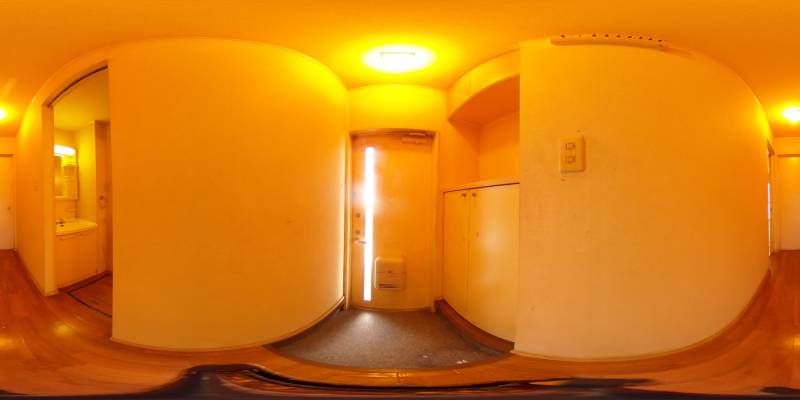 パノラマ画像玄関