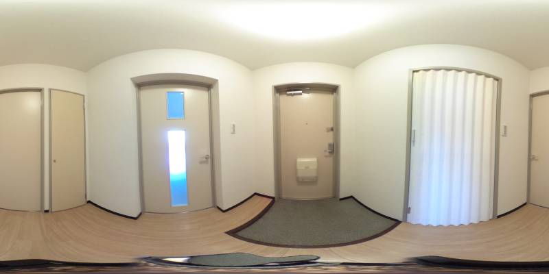 パノラマ画像玄関