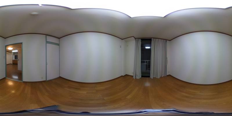 パノラマ画像リビング