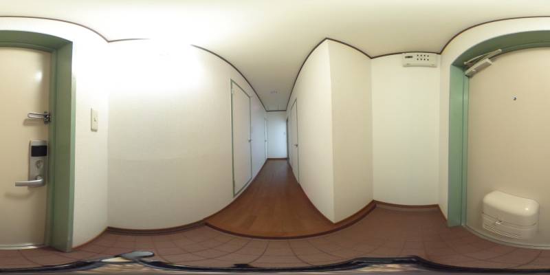 パノラマ画像玄関