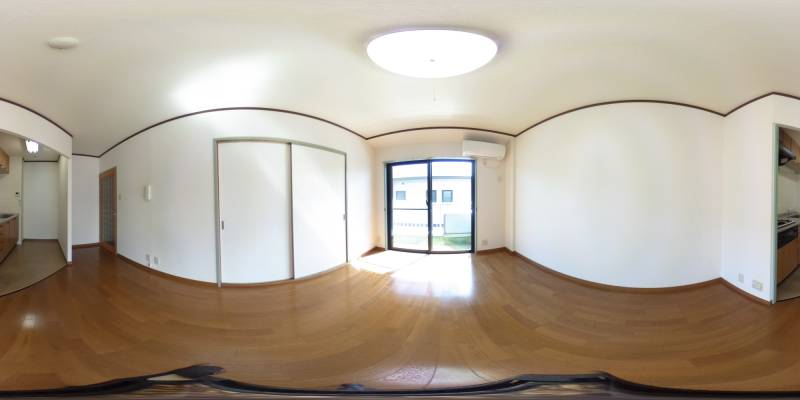 パノラマ画像リビング