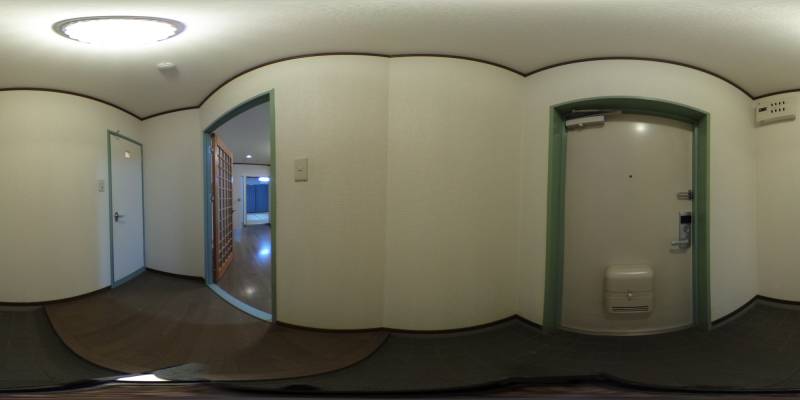 パノラマ画像玄関