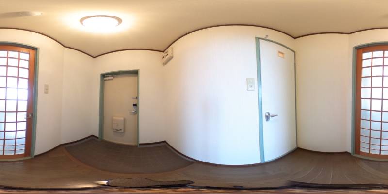 パノラマ画像玄関