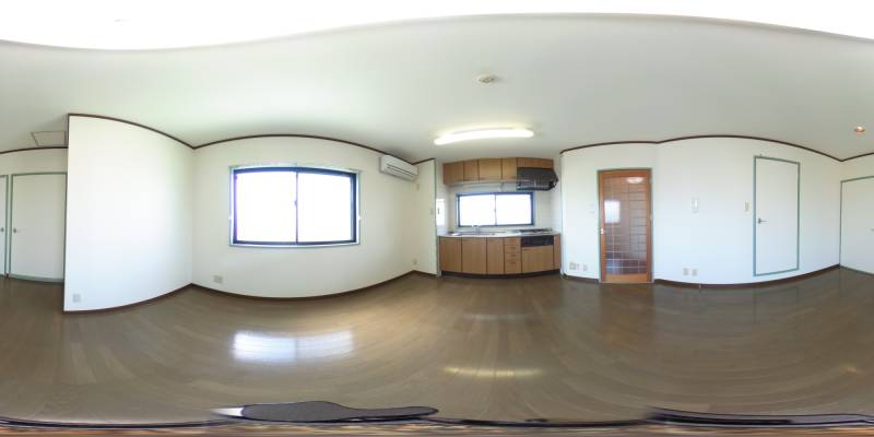 パノラマ画像リビング