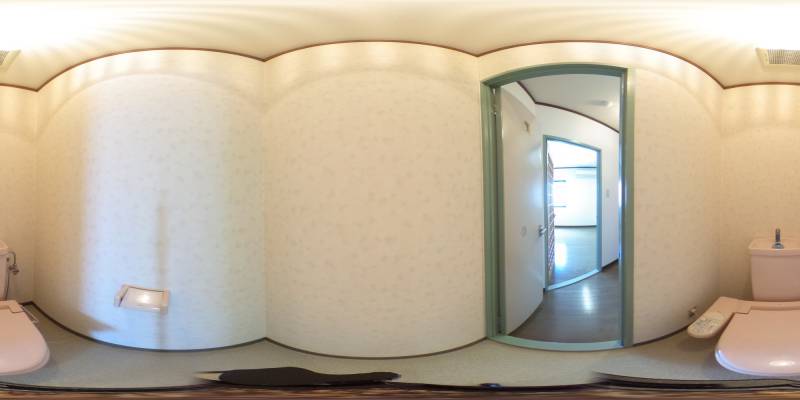 パノラマ画像トイレ