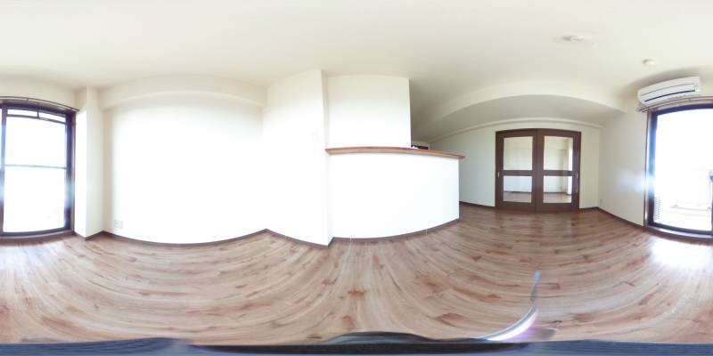 パノラマ画像リビング