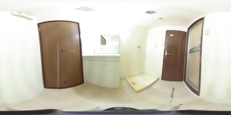 パノラマ画像洗面所