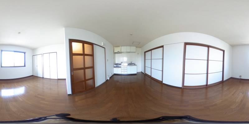 パノラマ画像リビング