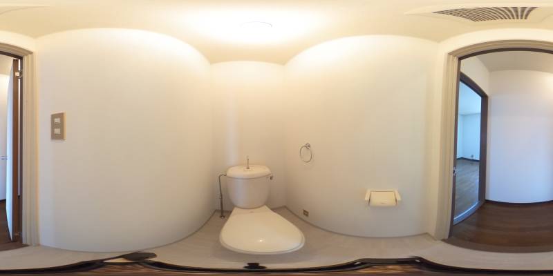 パノラマ画像トイレ