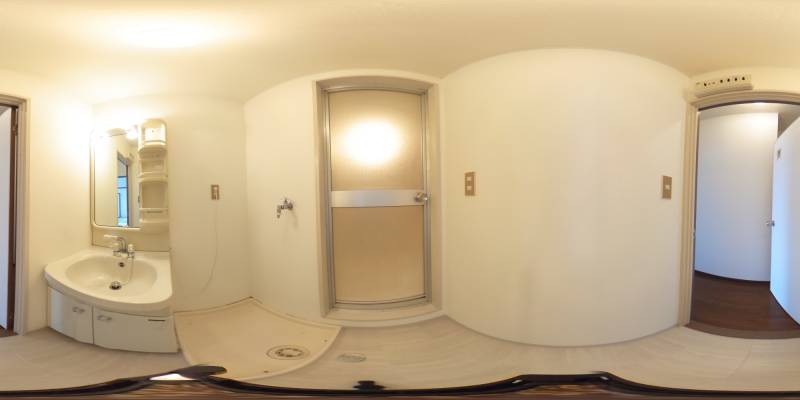 パノラマ画像洗面所