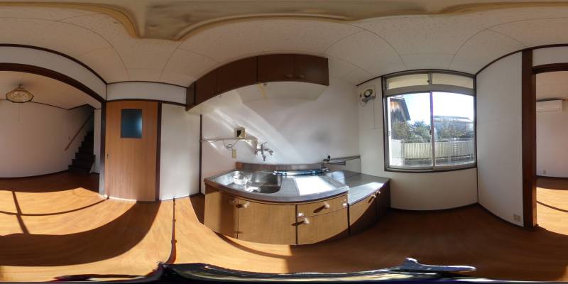 パノラマ画像キッチン