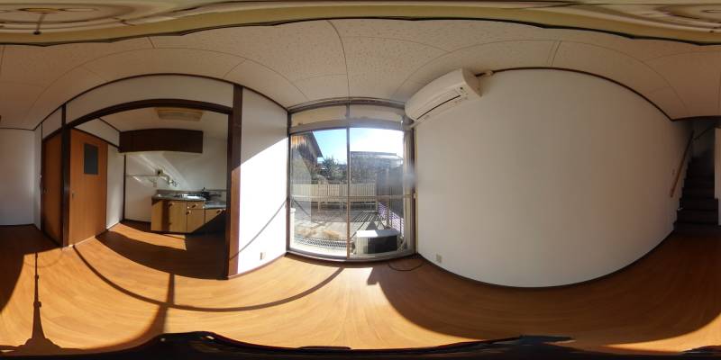 パノラマ画像リビング