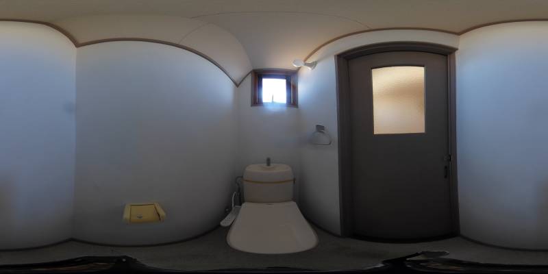 パノラマ画像トイレ