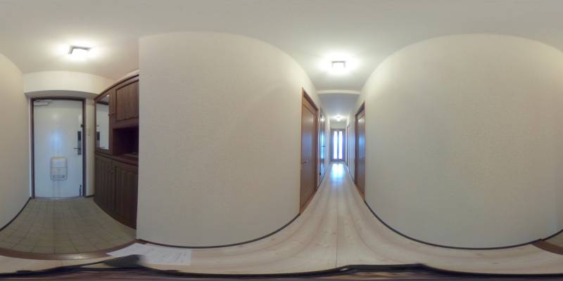 パノラマ画像玄関