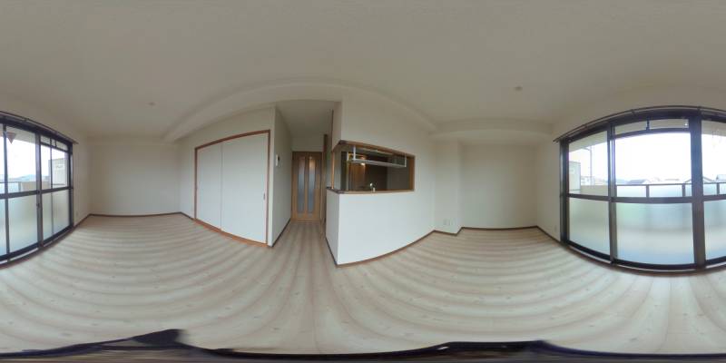 パノラマ画像リビング