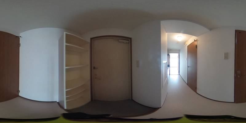 パノラマ画像玄関