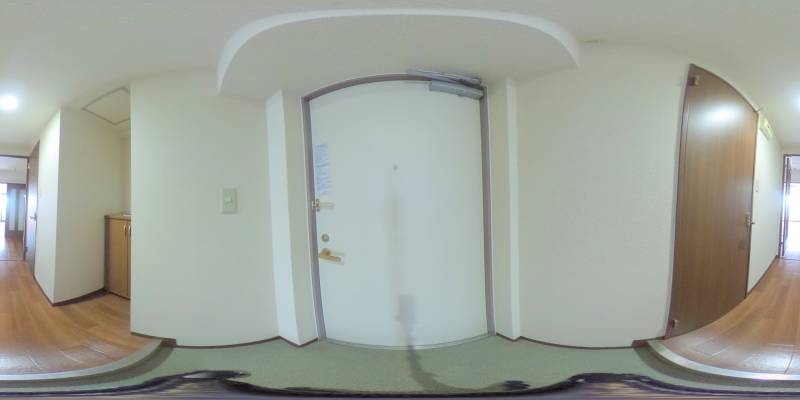 パノラマ画像玄関