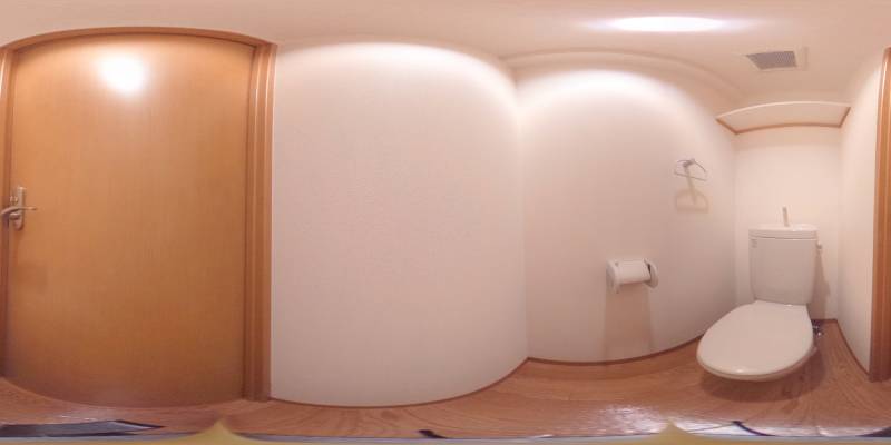 パノラマ画像トイレ