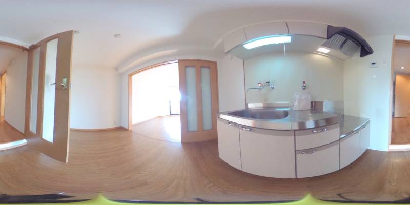 パノラマ画像洋室