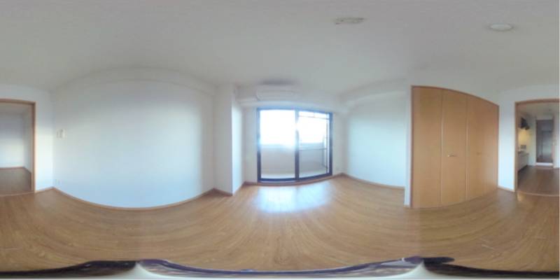 パノラマ画像洋室