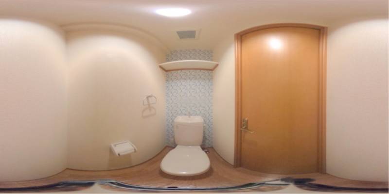 パノラマ画像トイレ