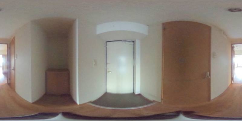 パノラマ画像玄関