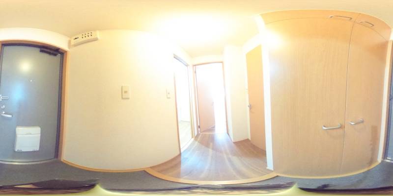 パノラマ画像玄関