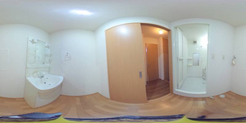 パノラマ画像洗面所