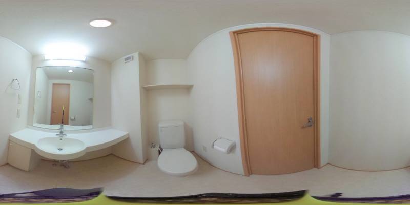 パノラマ画像トイレ