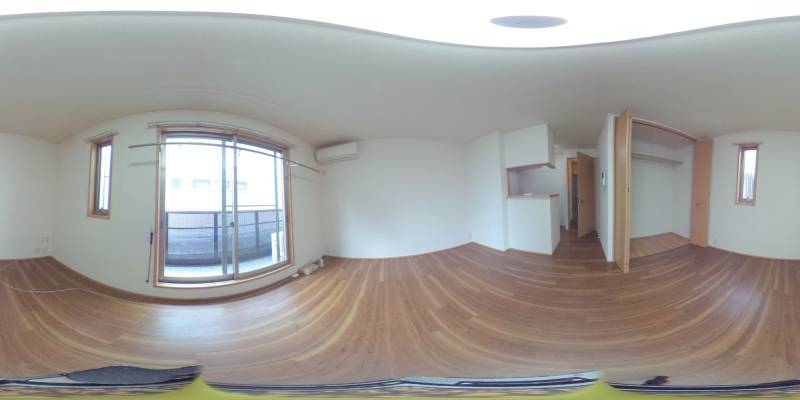 パノラマ画像洋室