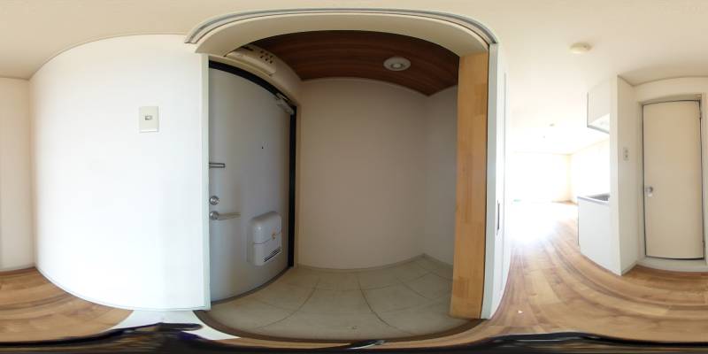 パノラマ画像玄関