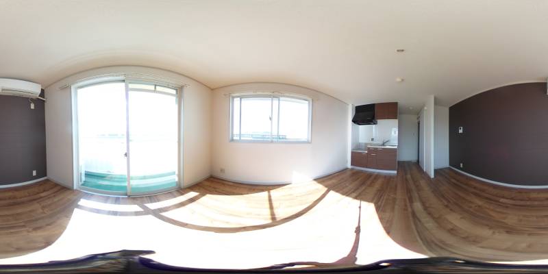 パノラマ画像洋室