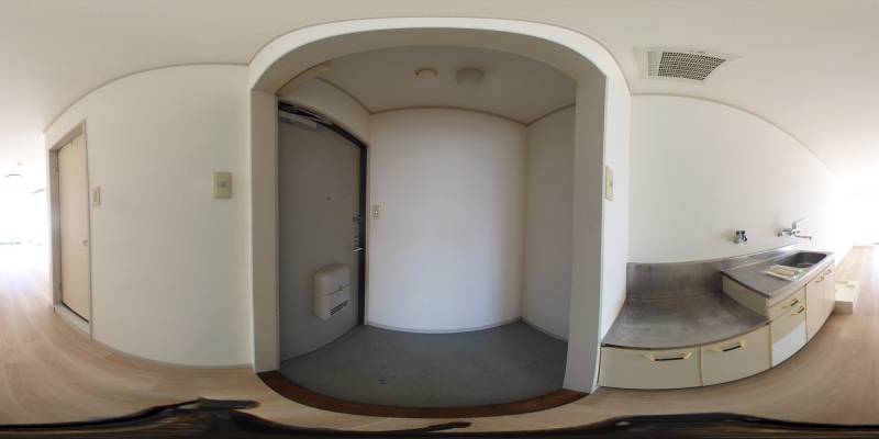 パノラマ画像玄関