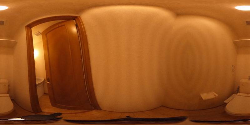 パノラマ画像トイレ