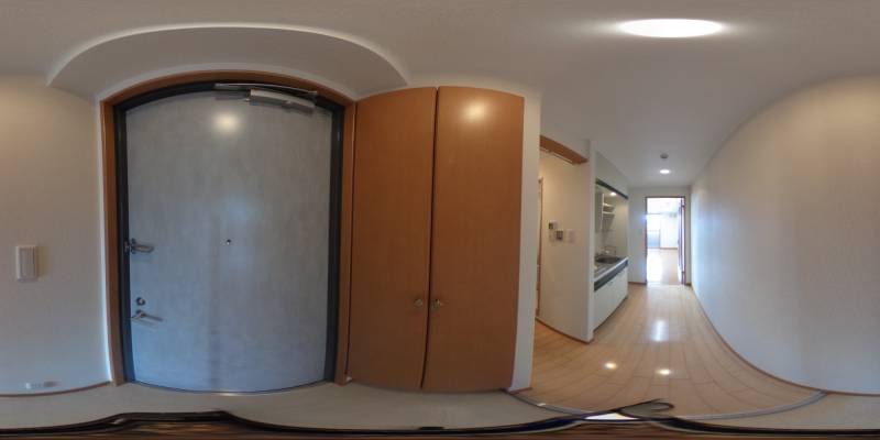 パノラマ画像玄関