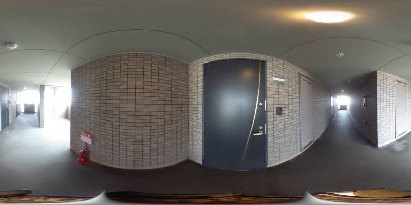 パノラマ画像玄関