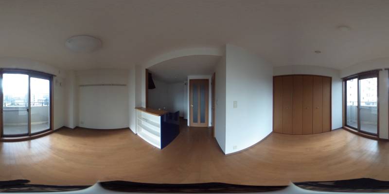 パノラマ画像洋室