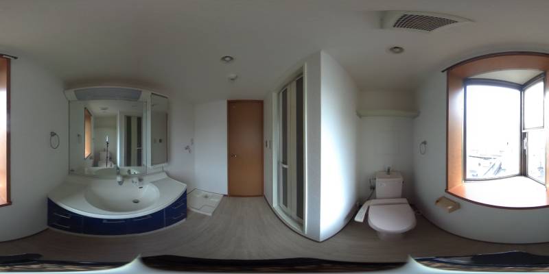 パノラマ画像トイレ