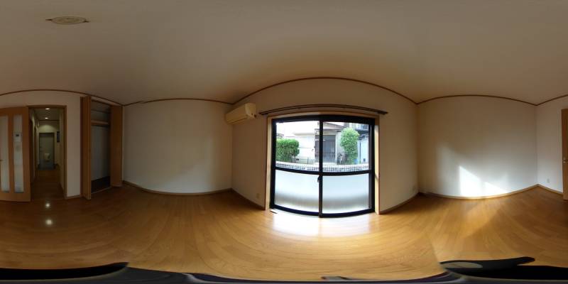 パノラマ画像洋室