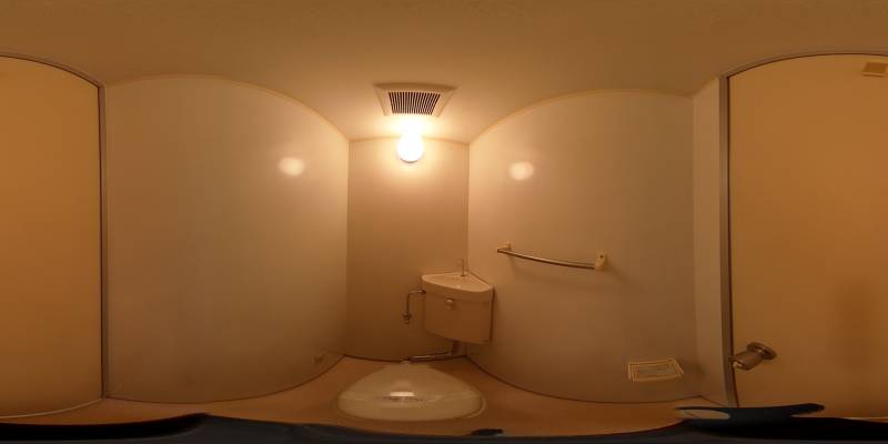 パノラマ画像トイレ