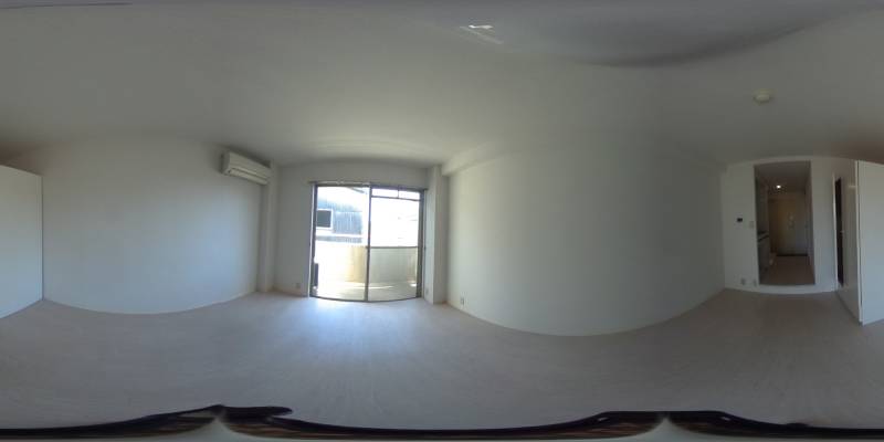 パノラマ画像洋室