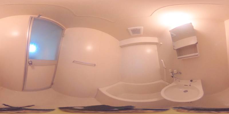 パノラマ画像バスルーム