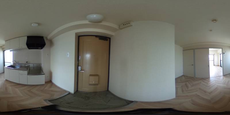 パノラマ画像玄関